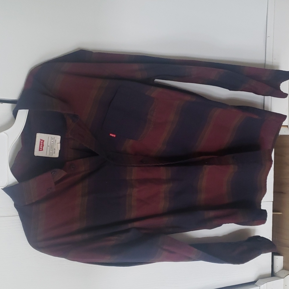 Levis Strauss & Co. Long Sleeve Polo Shirt Size: Small
